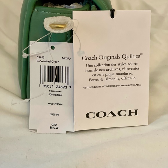 Coach Originals Quilted Dinky 18 - Picture 6 of 9